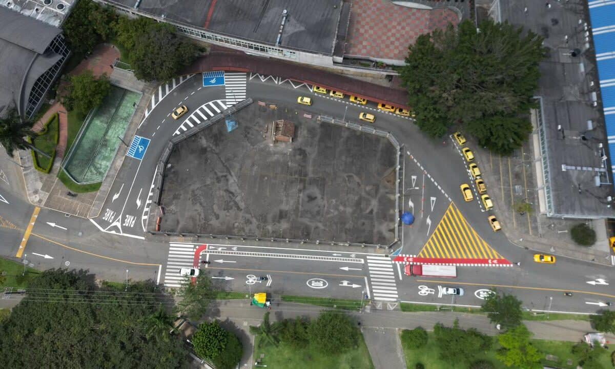 Medellín mejora movilidad segura cerca al aeropuerto Olaya Herrera